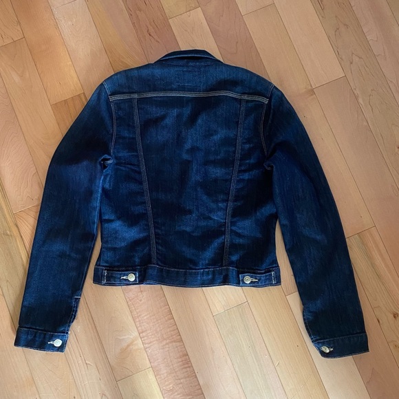 Fidelity Denim Jean Jacket Womens Sz M Lightweight Capsule Western Casual Lux - Picture 2 of 10